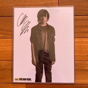 Chandler Riggs signed Photo